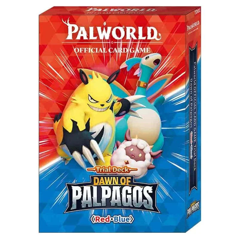 Palworld Dawn of Palpagos Trial Deck Red/Blue