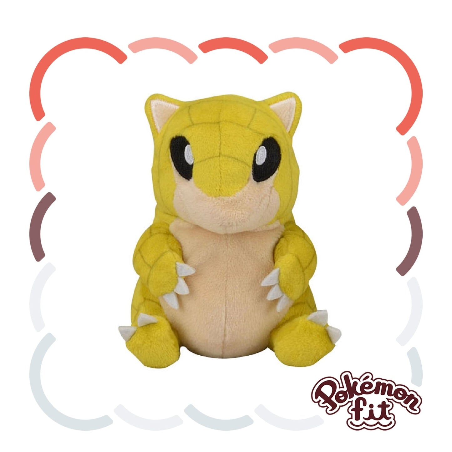 Sandshrew Fit Peluche
