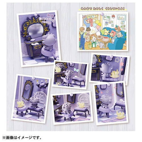 PokePiece House Elegante Habitación Espurr & Goomy'