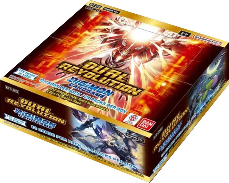 Digimon Booster Display DUAL REVOLUTIUON (BT-25)