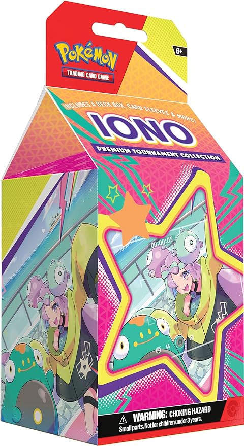 Pokémon TCG: Iono Premium Tournament Collection Inglés