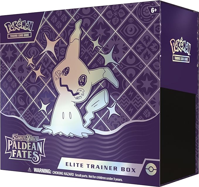 Paldean Fates Elite Trainer Box Pokemon Center