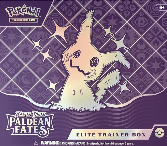 Paldean Fates Elite Trainer Box Pokemon Center