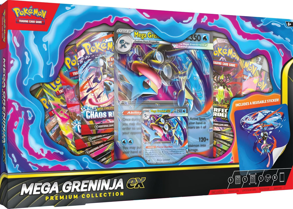 Mega Greninja EX Premium Collection Español