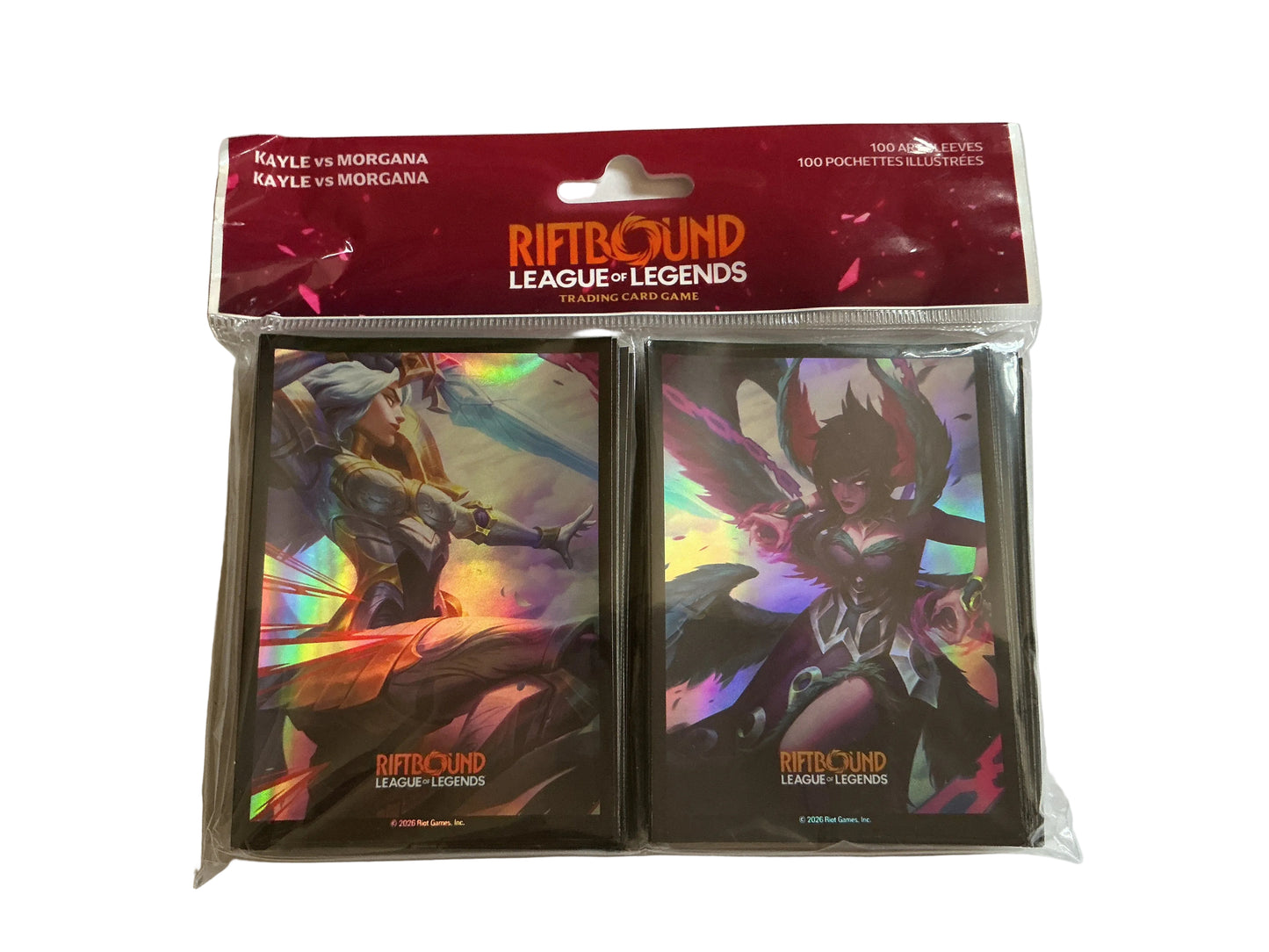 Riftbound Vendetta - Sleeves Kayle vs Morgana