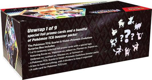 Prismatic Evolutions- Surprise Box Case