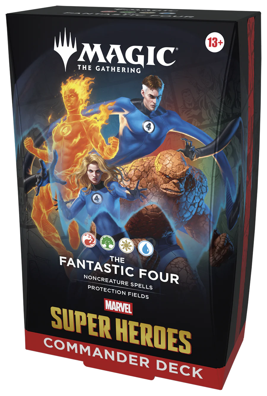 Magic Marvel Commander Deck The Fantastic Four Inglés