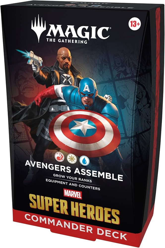 Magic Marvel Commander Deck Avengers Assemble Inglés