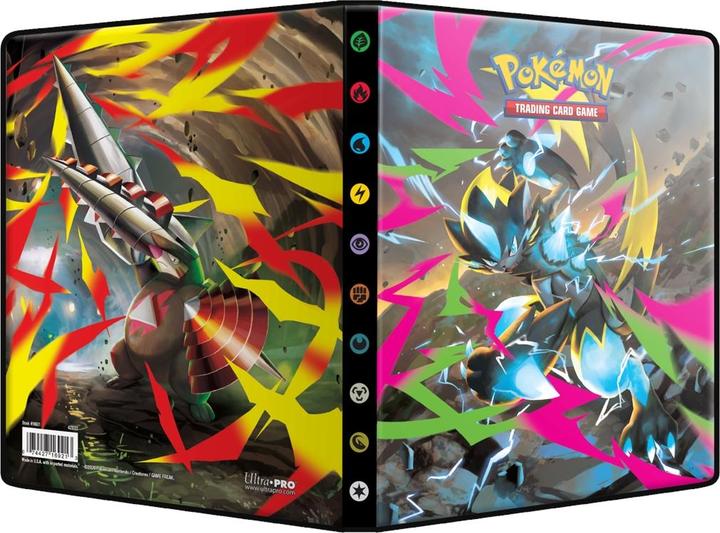 Binder Ultra Pro 4 Pocket Pitch Black Mega Zeraora