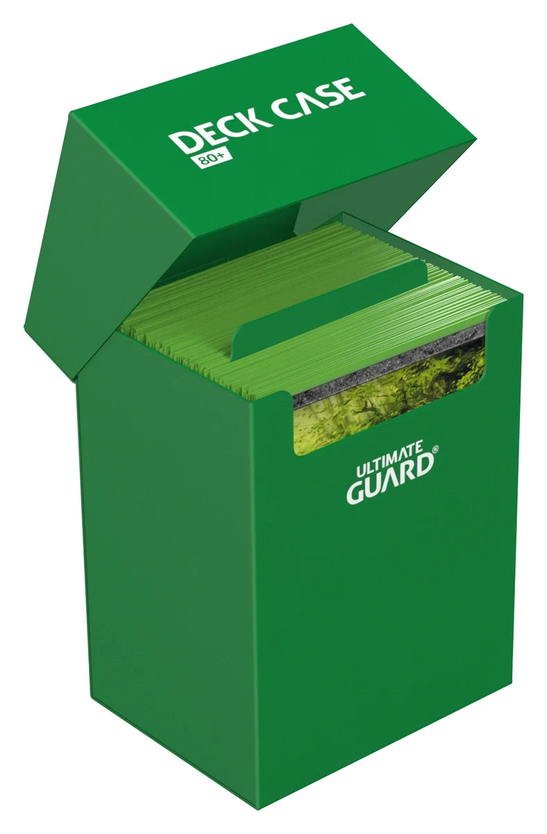 Ultimate Guard Deck Case 80+ Verde