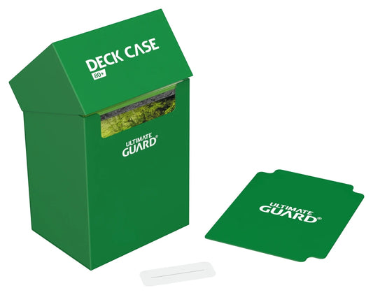 Ultimate Guard Deck Case 80+ Verde