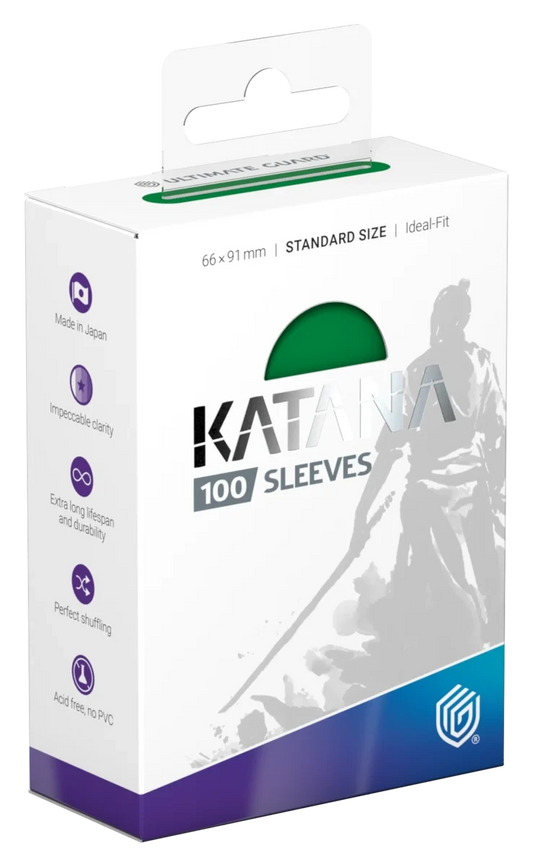 Ultimate Guard Katana Sleeves Standar Size 100 Jade Garden