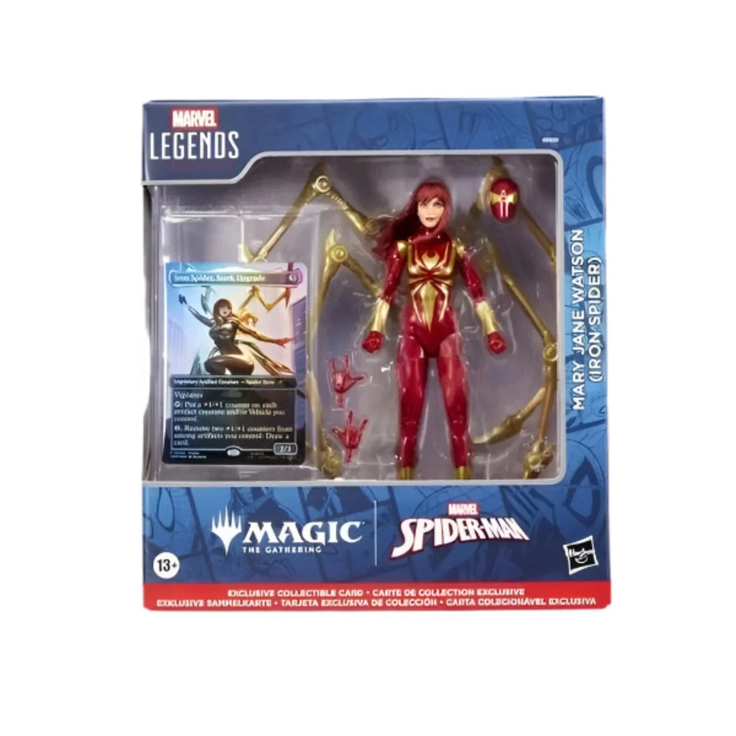 Magic Marvel Legends Mary Jane Watson (Iron Spider) Figura de acción
