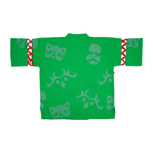 Yukata Máscara Azul color Verde