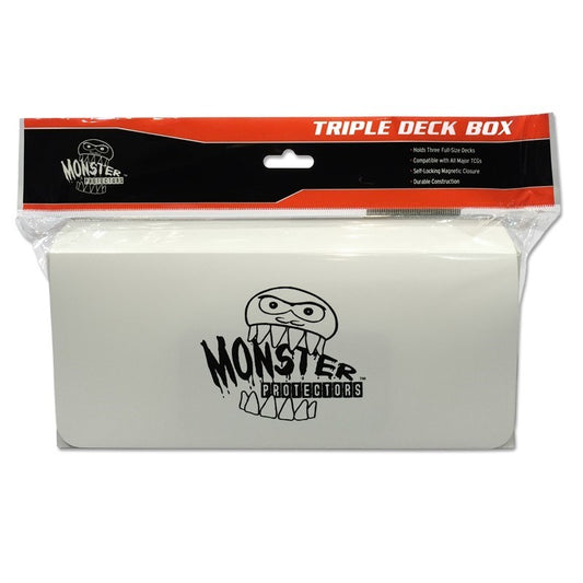 Monster Magnetic The Hydra Triple Deck Box Blanco