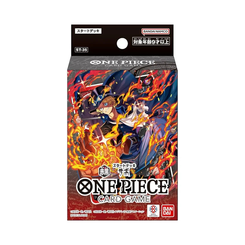 One Piece Starter Deck  Sabo Red/Black ST-32