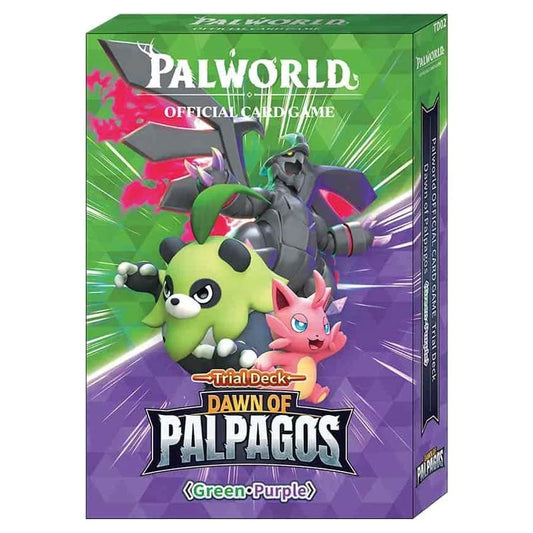 Palworld Dawn of Palpagos Trial Deck Green/Purple