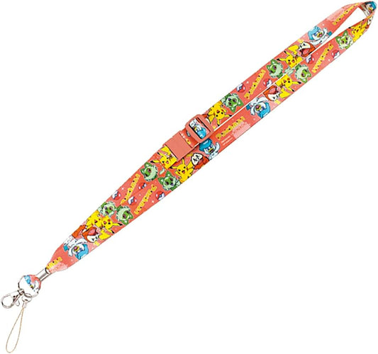 Lanyard Takara Tomy Iniciales de Paldea y Pikachu
