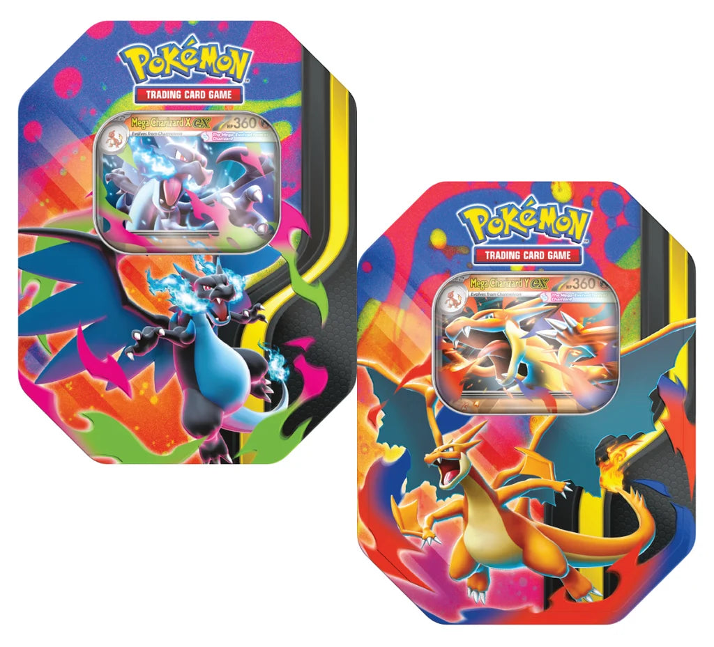 Tin Mega Charizard X / Y Español