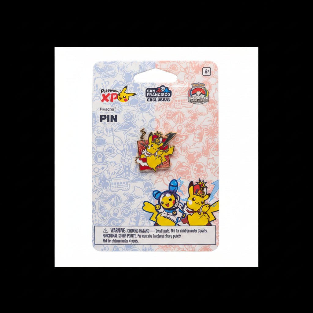 Pin Pikachu - Edición Exclusiva San Francisco Pokémon World Championships / XP