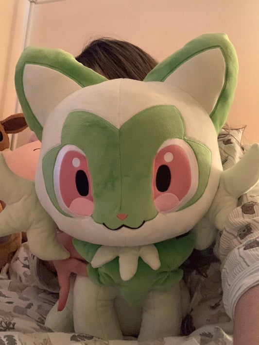 Sprigatito Peluche Gigante Pokémon Center