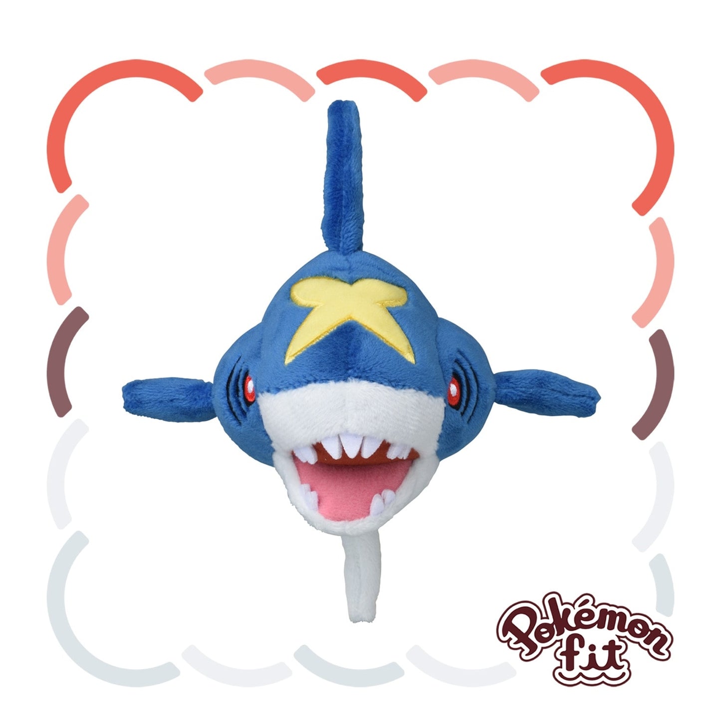 Peluche Pokémon fit de Sharpedo