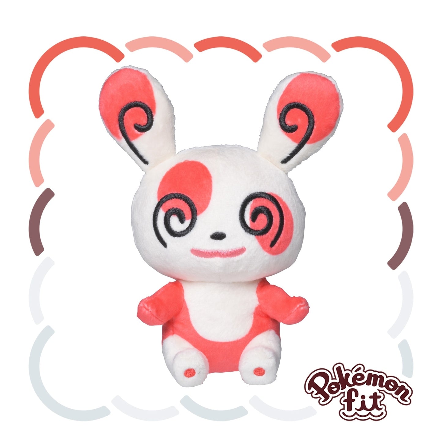 Peluche Pokémon Fit de Spinda (con distintivos patrones)