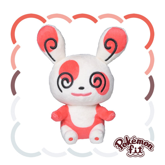 Peluche Pokémon Fit de Spinda (con distintivos patrones)