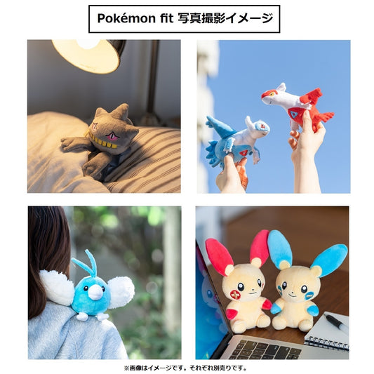 Peluche Pokémon Fit de Snorunt (forma nevada)