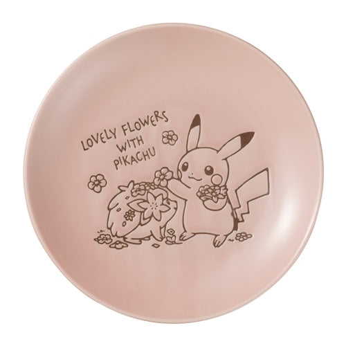 'Plato LOVELY FLOWERS CON PIKACHU Rosa M'