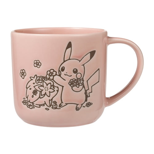 'Taza LOVELY FLOWERS WITH PIKACHU Rosa'