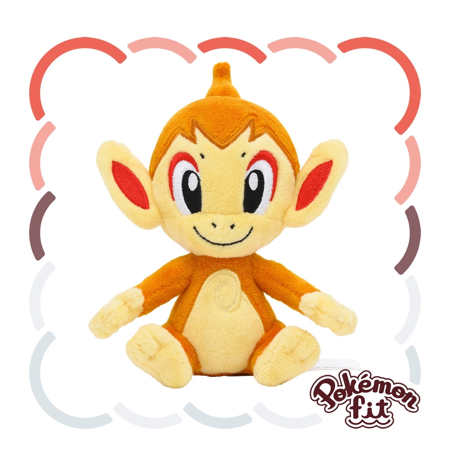 Peluche Pokémon Fit de Chimchar