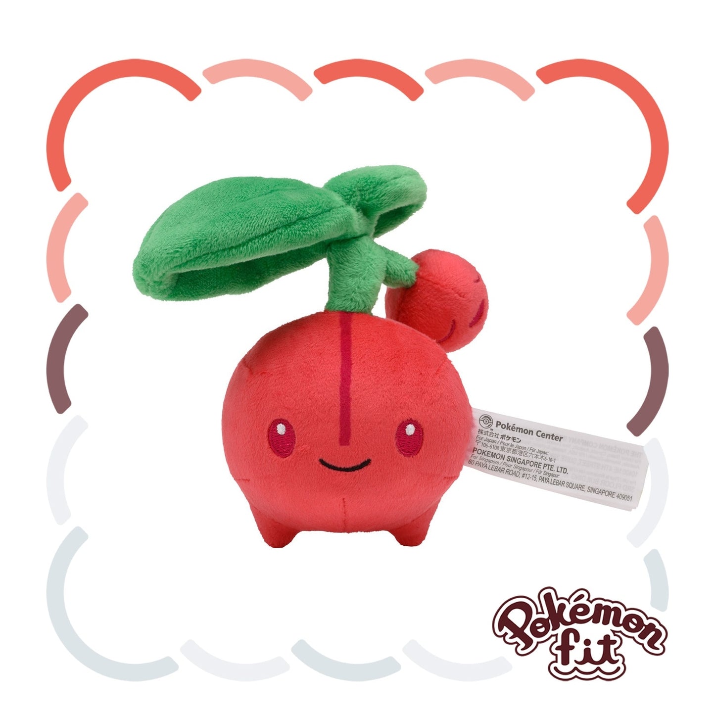 Peluche Pokémon Fit de Cherubi