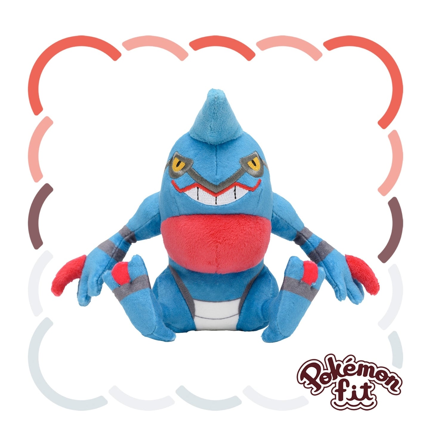 Peluche Pokémon Fit de Toxicroak