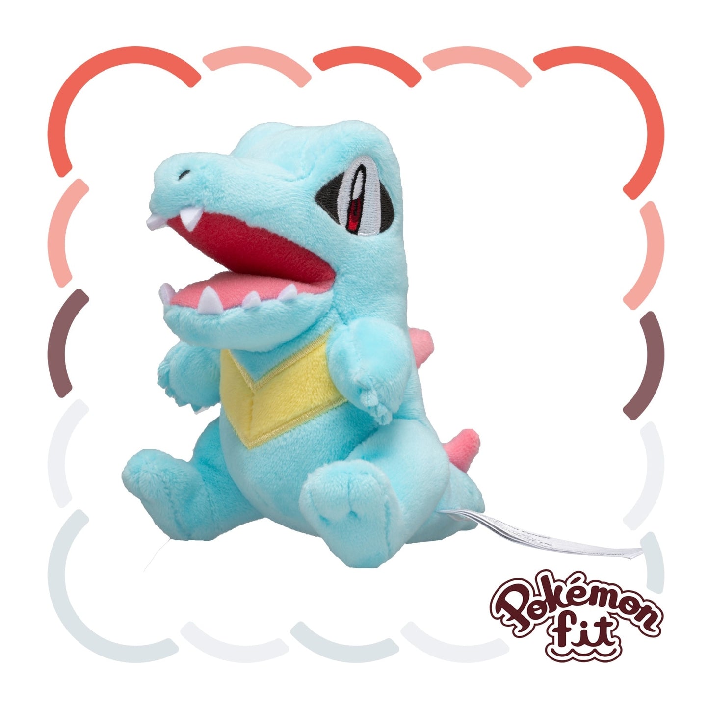 Pokémon Peluche Fit Totodile
