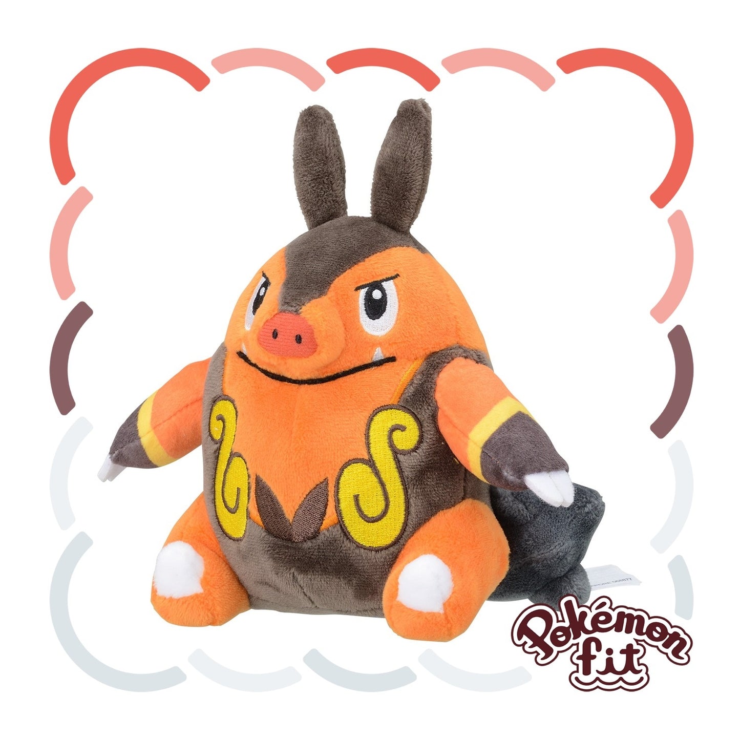 Peluche Pokémon Fit de Pignite