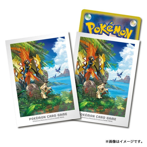 'Juego de Cartas Pokémon Escudo de Mazo Aventura en Alola Tapu Koko & Mimikyu'