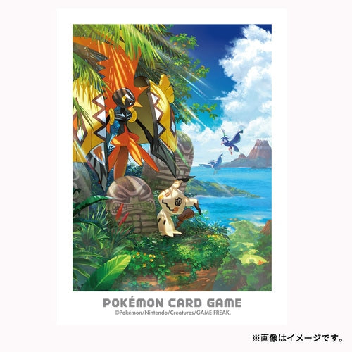 'Juego de Cartas Pokémon Escudo de Mazo Aventura en Alola Tapu Koko & Mimikyu'