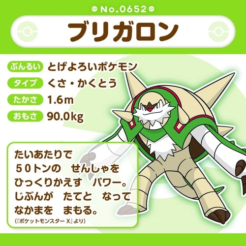 Peluche Pokémon Fit de Chesnaught