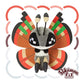 Peluche Pokémon Fit Vivillon (Patrón Continental)