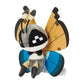 Peluche Pokémon fit Vivillon (patrón de tigre)