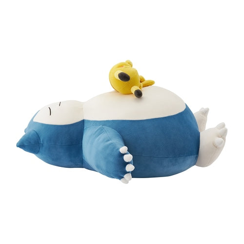 'Peluche Suave Pokémon Sleep Buenas Noches Snorlax & Pikachu'