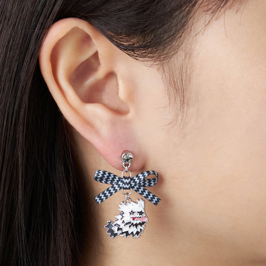 Aretes únicos: Zigzagoon & Galarian Zigzagoon. Accesorio de moda.