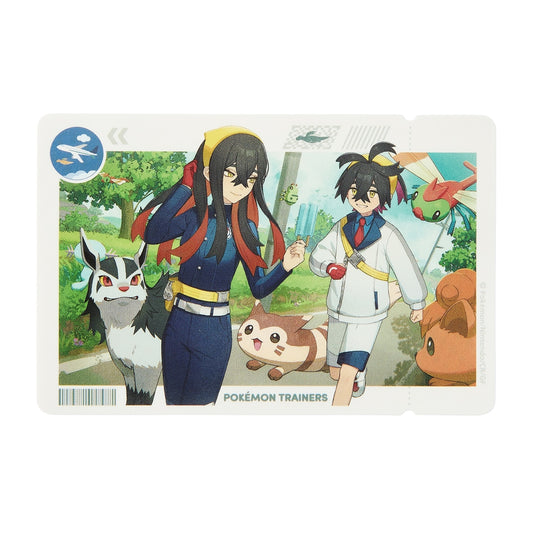 Conjunto de pegatinas POKÉMON TRAINERS -Kitakami Village-: Pegatinas y sellos.