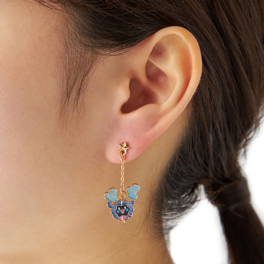 Aretes Pokémon Accesorio Cosmoem y Cosmoem. Accesorio de moda.