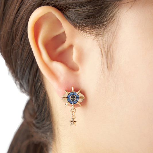 Aretes Pokémon Accesorio Cosmoem y Cosmoem. Accesorio de moda.