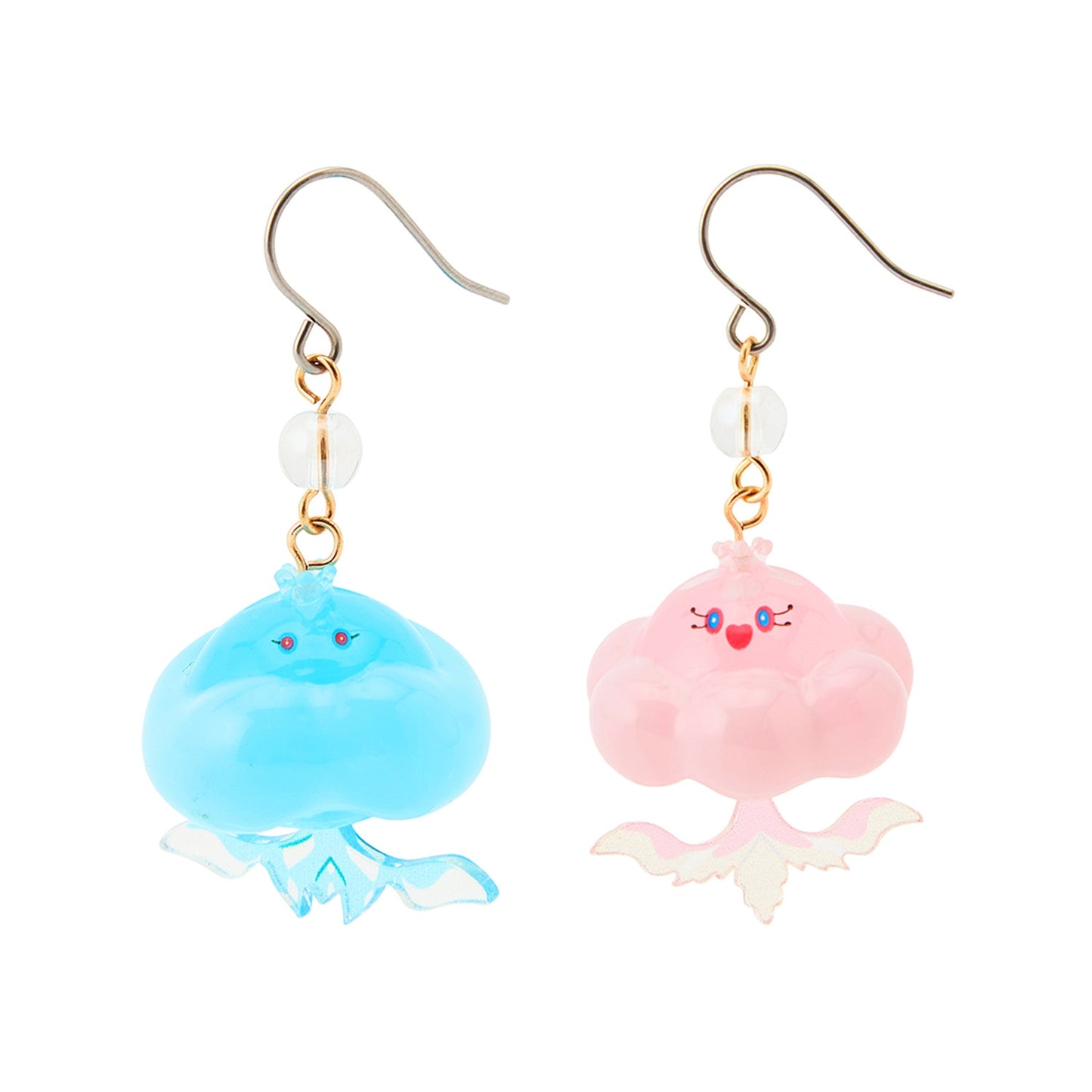 Pokémon: Aretes Jellicent - Accesorio de moda