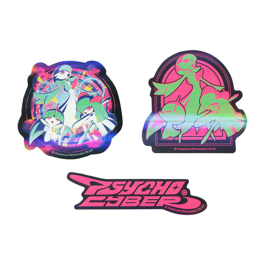 Conjunto de Pegatinas PSYCHO CYBER Ralts, Kirlia y Gardevoir
Stickers & Sellos