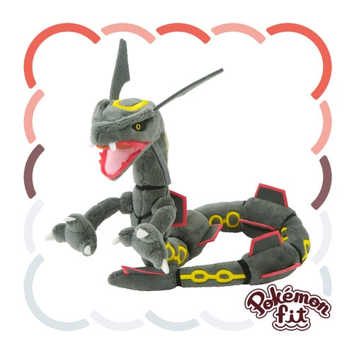 Peluche Pokémon Fit Rayquaza Negro