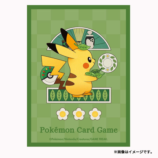 Pokémon Trading Card Game Deck Shield Micas Cafe PikachuChatot Peripherals.